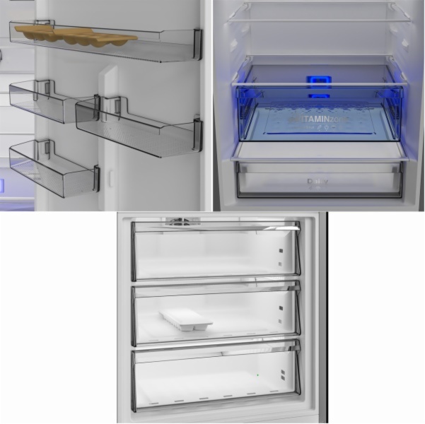 FRIGORIFICO COMBI GRUNDIG G.B GKPN 6793 XD
