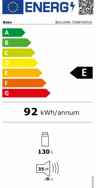 FRIGORIFICO BEKO BU1104N