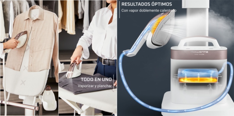 PLANCHA CALDERA ROWENTA QR1811F0 IXEO VISION