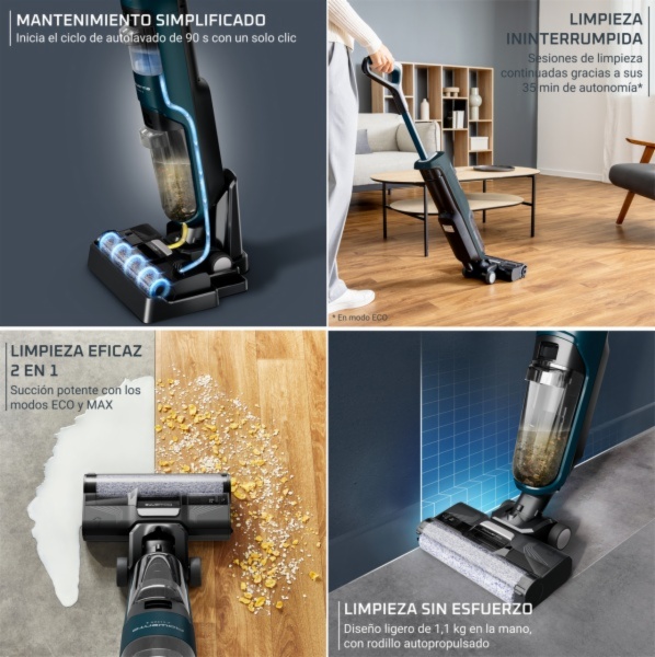 ASPIRADOR ESCOBA ROWENTA GZ2251E0 X-CLEAN