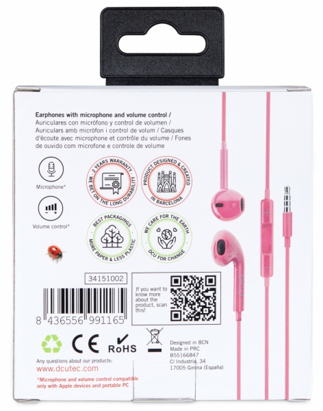 AURICULARES DCU TECNOL. 34151002