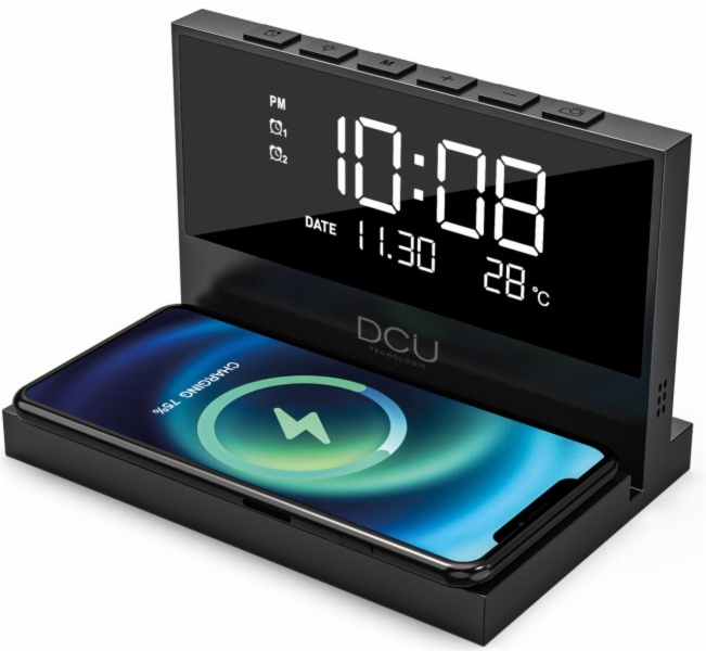 RADIO RELOJ DCU TECNOL. 37300830 C/ CARGA IN