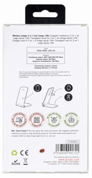 CARGADOR DCU TECNOL. 37300820 INAL.3EN1+C