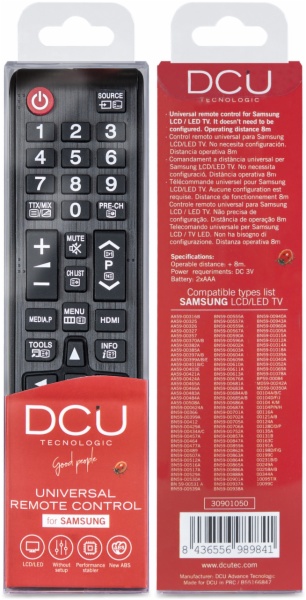 MANDO DISTANCIA DCU TECNOL. 30901050 SAMSUNG