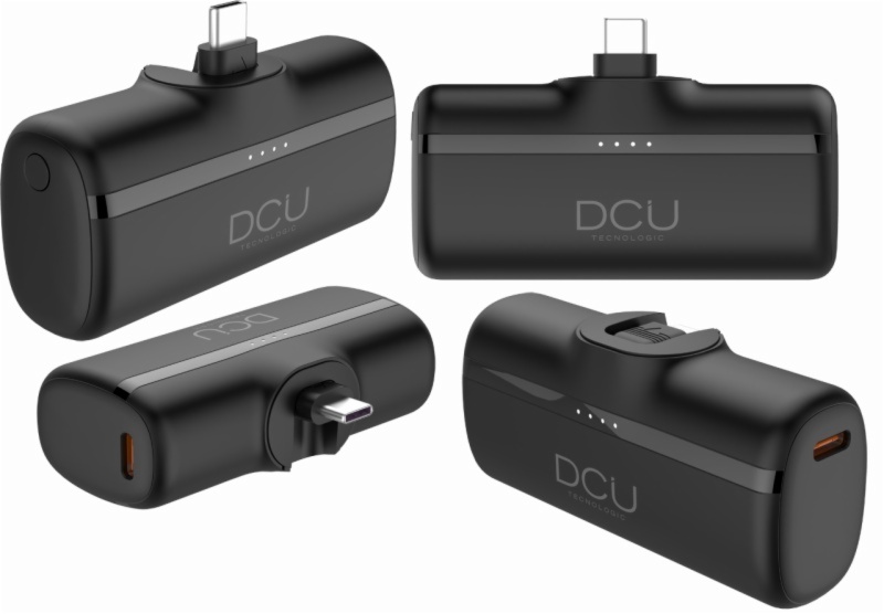 POWER BANK DCU TECNOL. 34155003 MINI 5000BK