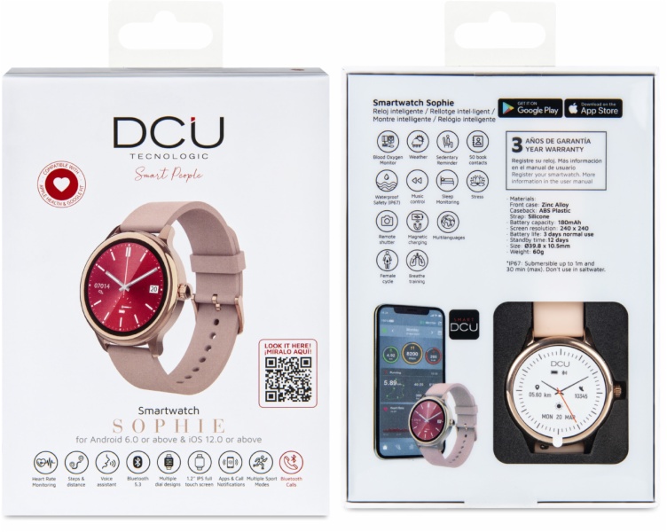 RELOJ INTELIGEN DCU TECNOL. SOPHIE