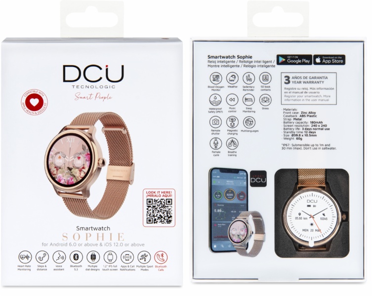 RELOJ INTELIGEN DCU TECNOL. SOPHIE