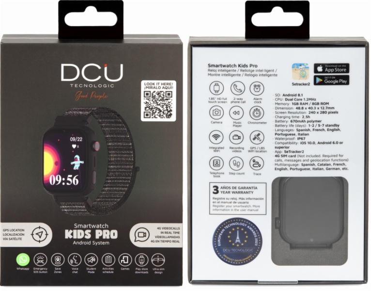 RELOJ INTELIGEN DCU TECNOL. 34159050 KIDS PRO