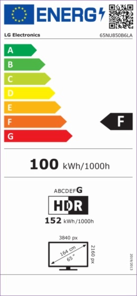 TELEVISOR LED LG 65NU850B6LA