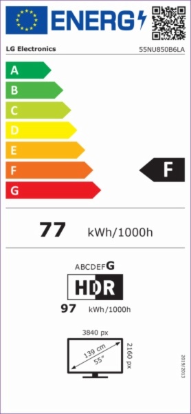 TELEVISOR LED LG 55NU850B6LA