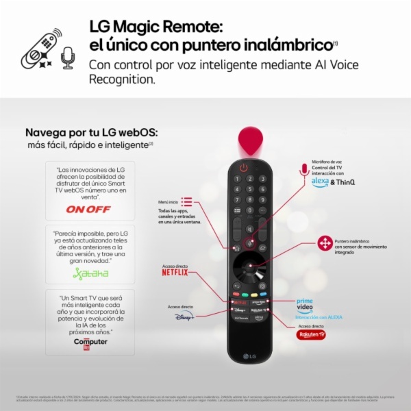TELEVISOR LED LG 86QNED86T6A