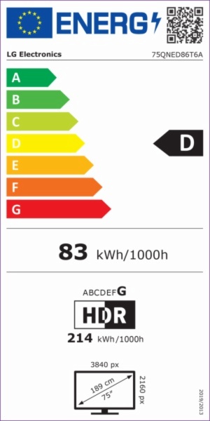 TELEVISOR LED LG 75QNED86T6A