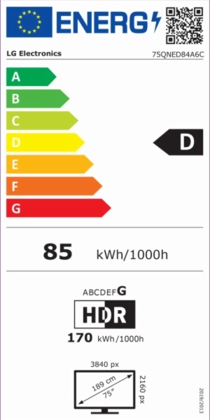 TELEVISOR LED LG 75QNED84A6C