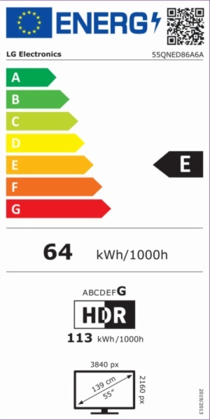 TELEVISOR LED LG 55QNED86A6A