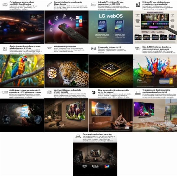 TV LED LG G.Marron 50QNED86A6C