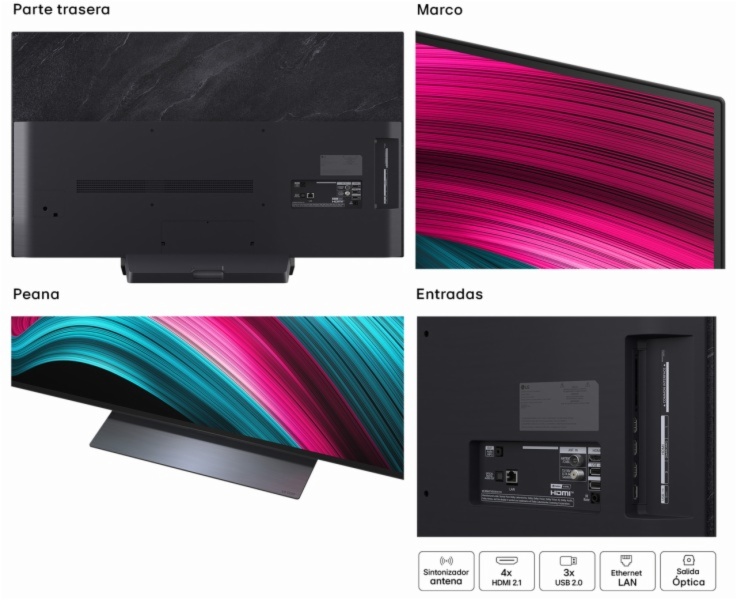 TELEVISOR OLED LG OLED48C56LB