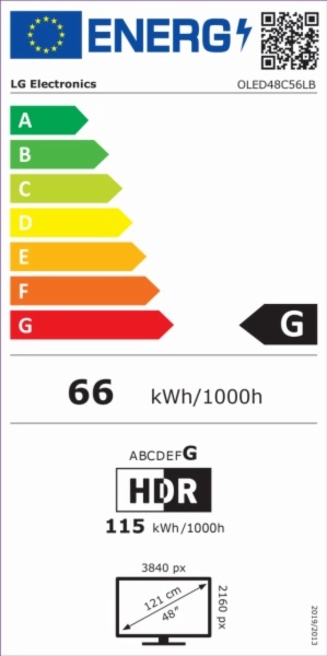 TELEVISOR OLED LG OLED48C56LB