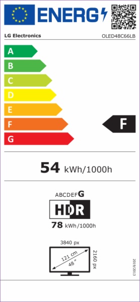 TELEVISOR OLED LG OLED48C66LB