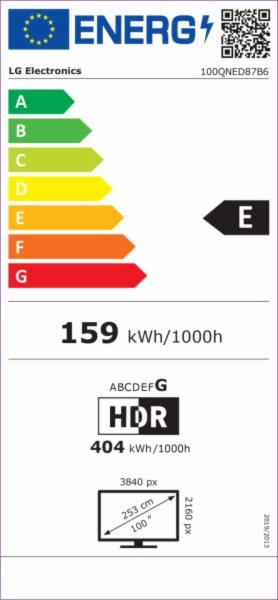 TV MINILED LG 100QNED87B6