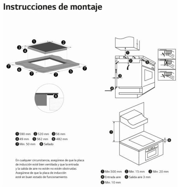 INDUCCION LG CI5Z2420BN
