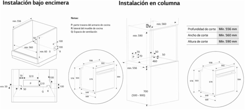 HORNO LG WS7D7632WB