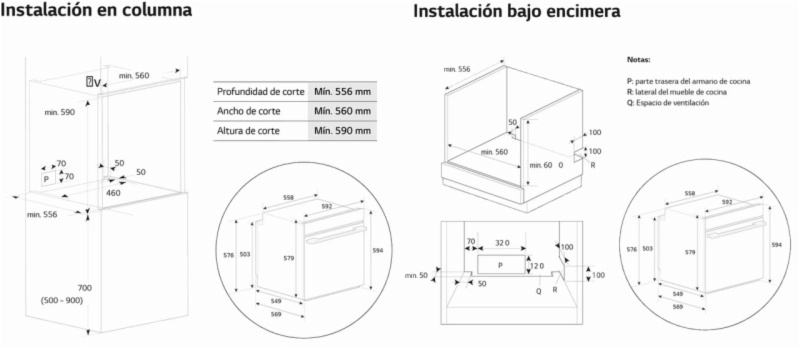 HORNO LG WS7D7631WB