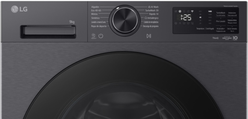 LAVADORA LG G.Blanca F4X5009TBB