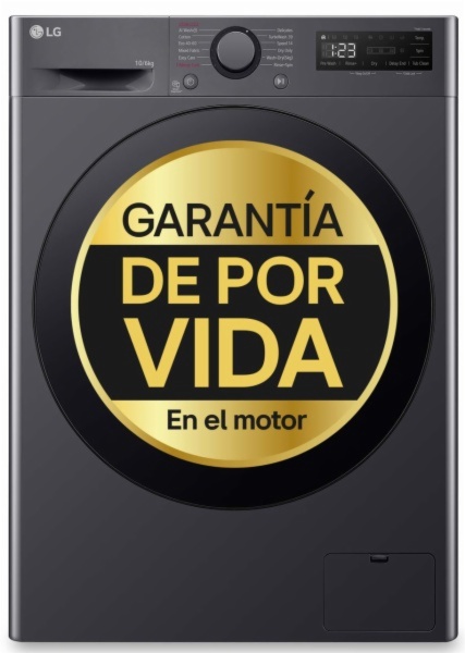 LAVADORA SECADORA LG F4DR6010AGM