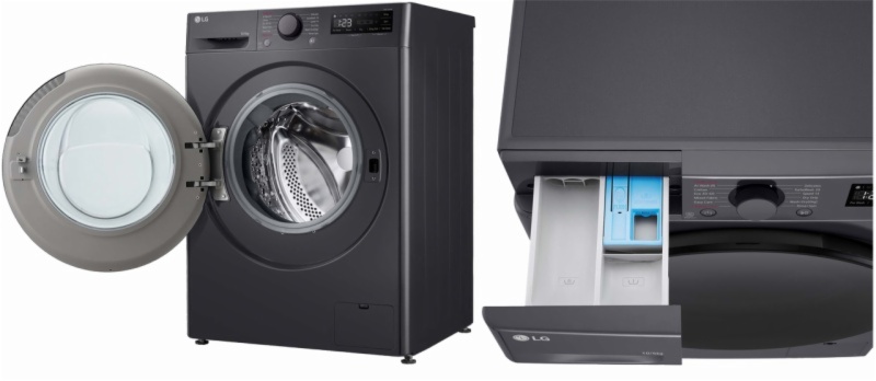 LAVADORA SECADORA LG F4DR6010AGM