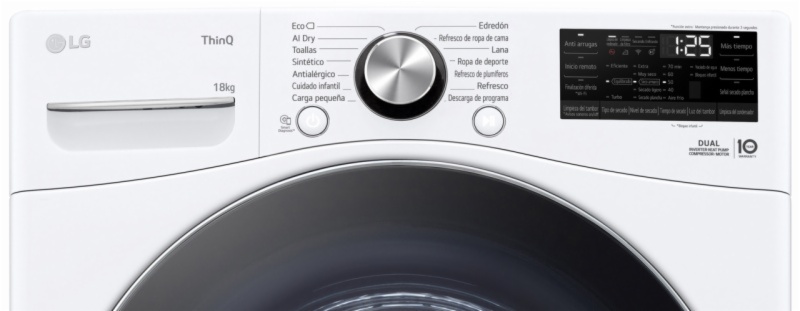SECADORA CONDENSACION LG RH18U8AVCW