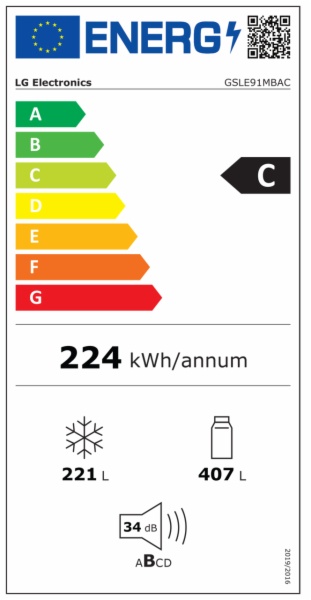 FRIGO.AMERICANO LG GSLE91MBAC