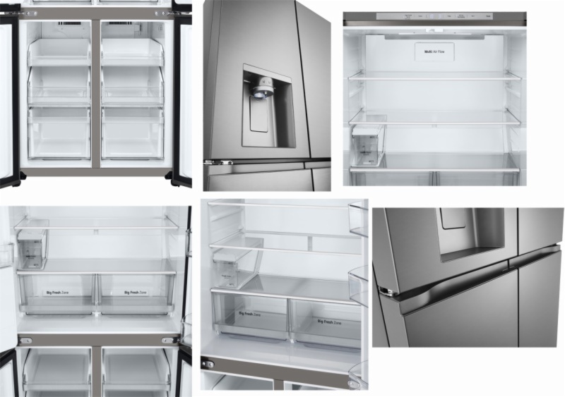 COMBI AMERICANO NO FROST  LG GML861PYPE