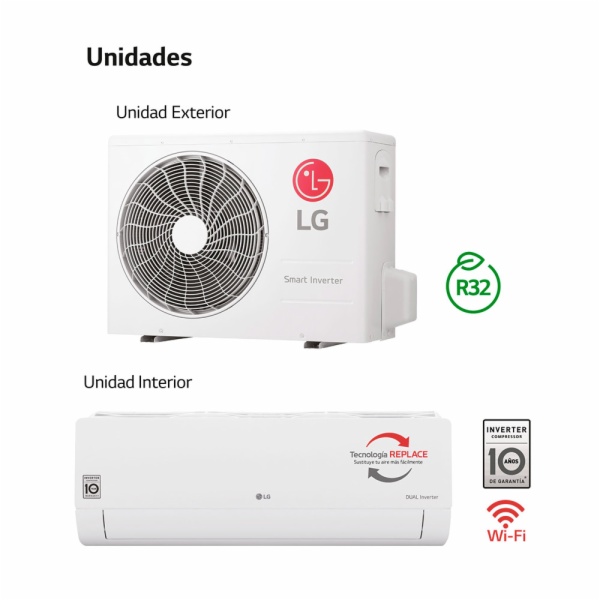 ACONDICIONADOR LG REPLACE18X.SET