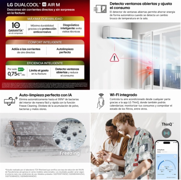 ACONDICIONADOR LG MAGNA12MX.SET