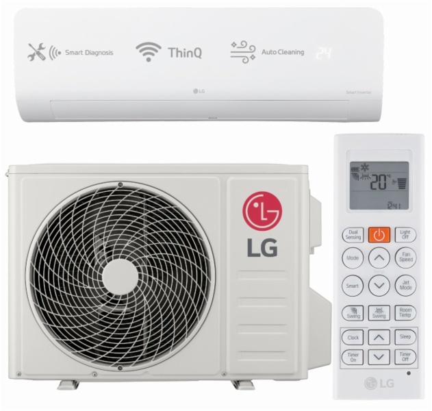 ACONDICIONADOR LG GREENZLG12.SET
