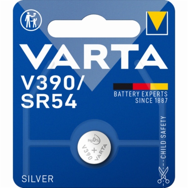 PILAS VARTA V-390-534 OX.PLATA