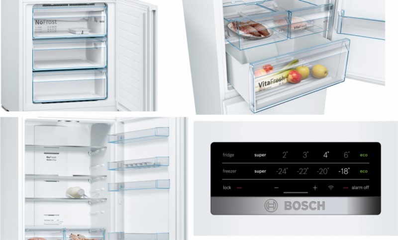 FRIGORIFICO COMBI BOSCH KGN493WDA