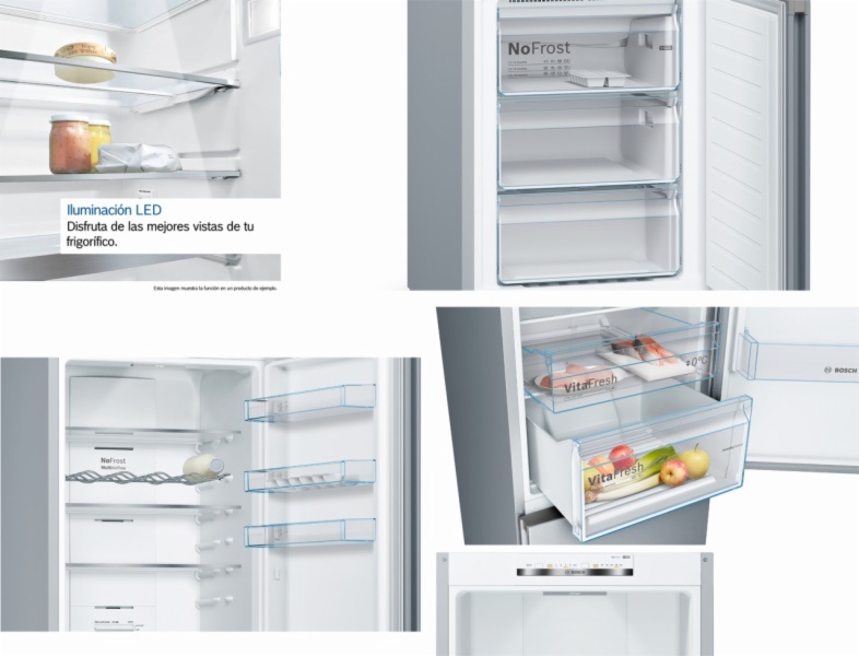 FRIGORIFICO COMBI BOSCH KGN39VIDB