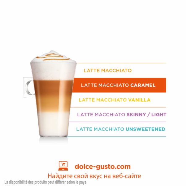 CAPSULAS CAFE DOLCE GUSTO LAT.MACCHIAT.CARAMEL