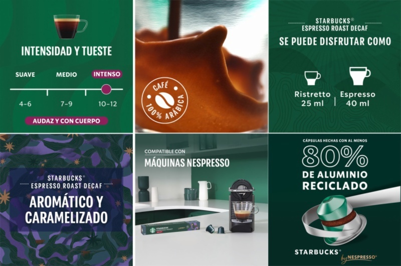 CAPSULAS CAFE STARBUCKS ESPRESSO ROAST DECAF