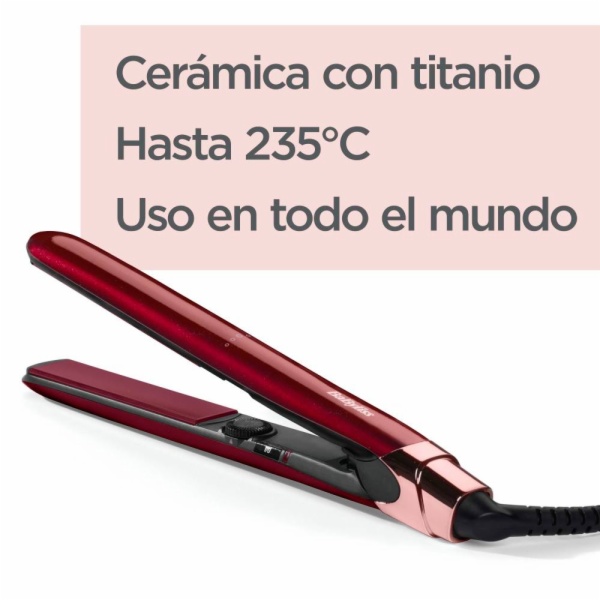 PLANCHA PELO BABYLISS ST212PE