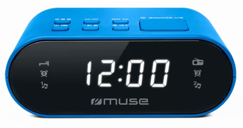 RADIO RELOJ MUSE M-10 BL