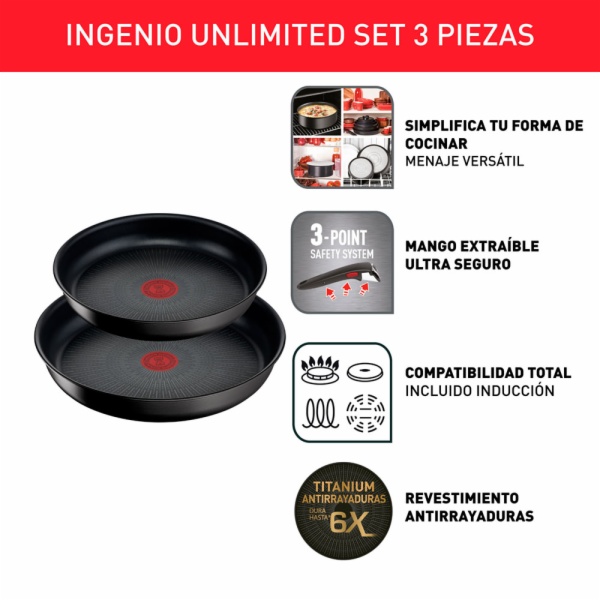 SARTEN TEFAL L7639243 INGENIO UNL