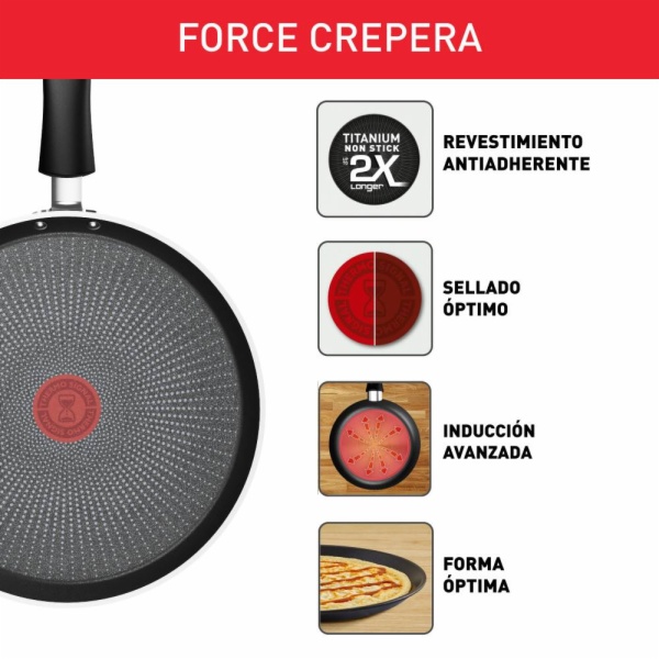 CREPIERE TEFAL C2923802 FORCE BLACK