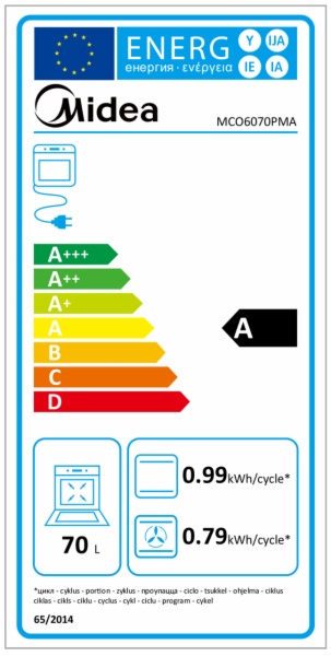 HORNO MIDEA MCO6070PMA