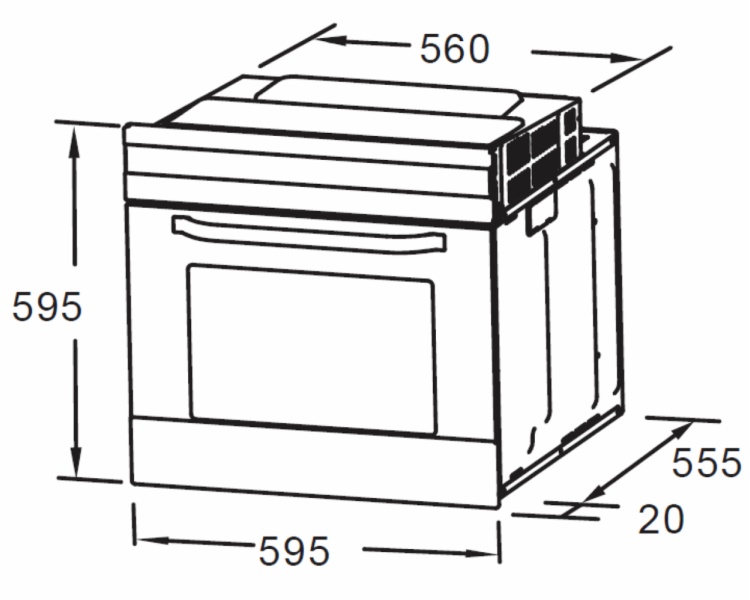 HORNO MIDEA MB20CO6065PPATJ