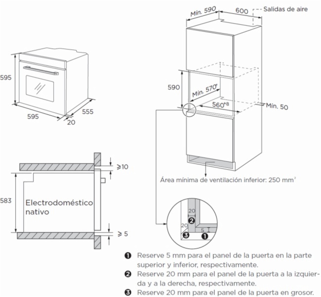 HORNO MIDEA MBOG2M2-M5M80(BK)