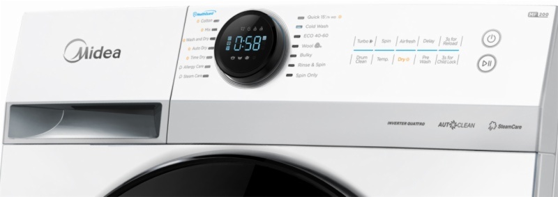 LAVADORA SECADORA MIDEA MF200D80WB/W-ES