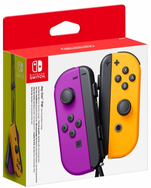 ACCESORIO VIDEOJUEGO NINTENDO JOY-CON MORADO/NARAN