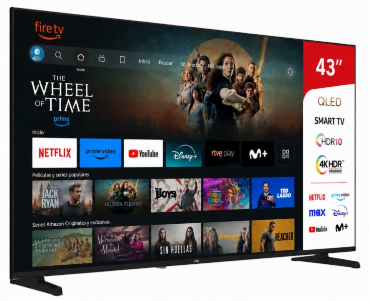 TV QLED JVC LT-43VRQ3605